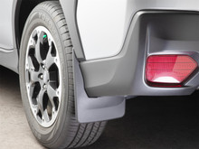 WeatherTech MudFlap No-Drill DigitalFit; Black 120163