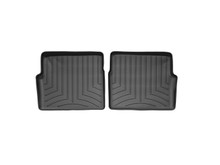 WeatherTech FloorLinerTM DigitalFit; Black; Rear; 2 Pieces 440792