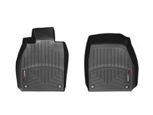 WeatherTech FloorLinerTM DigitalFit; Black; Front 444371
