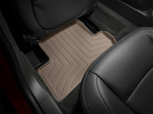 WeatherTech FloorLinerTM DigitalFit; Tan; Rear; 2 Piece 455272