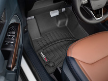 WeatherTech FloorLinerTM DigitalFit; Black; Front 4417451