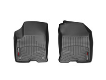WeatherTech FloorLinerTM DigitalFit; Black; Front 443011