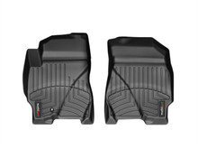 WeatherTech FloorLinerTM DigitalFit; Black; Front 443031