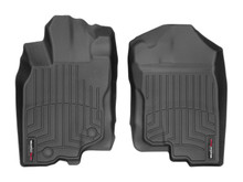 WeatherTech FloorLinerTM DigitalFit; Black; Front 442411