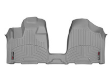 WeatherTech FloorLinerTM DigitalFit; Gray; Front; Over The Hump 465621