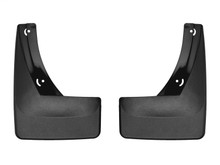 WeatherTech MudFlap No-Drill DigitalFit; Black 120144