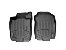 WeatherTech FloorLinerTM DigitalFit; Black; Front 441081