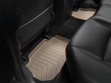 WeatherTech FloorLinerTM DigitalFit; Tan; Rear; 2 Piece 450922