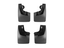 WeatherTech MudFlap No-Drill DigitalFit MudFlap Kit; Black 110171-120171