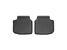 WeatherTech FloorLinerTM DigitalFit; Black; Rear; 2 Pieces 442425