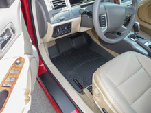 WeatherTech FloorLinerTM DigitalFit; Black; Front 442431