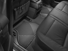 WeatherTech All Weather Floor Mats; Black; Rear W144