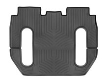 WeatherTech FloorLinerTM DigitalFit; Black; Rear and Third Row; 1 Piece 448696