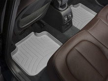WeatherTech FloorLinerTM DigitalFit; Gray; Rear; 2 Piece 467482