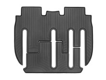 WeatherTech FloorLinerTM DigitalFit; Black; Rear and Third Row; 1 Piece 448699