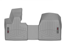 WeatherTech FloorLinerTM DigitalFit; Gray; Front; Over The Hump 465691