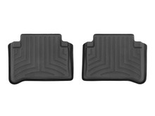 WeatherTech FloorLinerTM DigitalFit; Black; Rear; 2 Pieces 440882