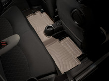 WeatherTech FloorLinerTM DigitalFit; Tan; Rear; 2 Piece 451363