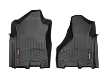 WeatherTech FloorLinerTM DigitalFit; Black; Front 4415451