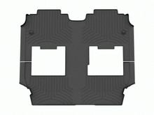 WeatherTech FloorLinerTM DigitalFit; Black; Rear and Third Row 4416622