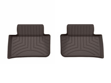 WeatherTech FloorLinerTM HP; Cocoa; Rear; Two Pcs. 472303IM