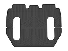 WeatherTech FloorLinerTM DigitalFit; Black; Rear and Third Row; 1 Piece 4416822