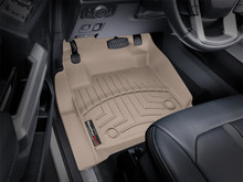 WeatherTech FloorLinerTM DigitalFit; Tan; Front 4510121