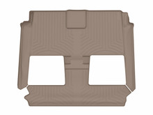 WeatherTech FloorLinerTM DigitalFit; Tan; Rear And Third Row 451414