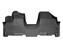 WeatherTech FloorLinerTM DigitalFit; Black; Front; Over The Hump 443171