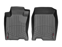 WeatherTech FloorLinerTM DigitalFit; Black; Front 443201