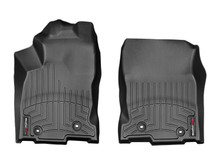 WeatherTech FloorLinerTM DigitalFit; Black; Front 447491