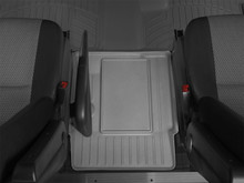 WeatherTech FloorLinerTM DigitalFit; Gray; Rear; Center Aisle 462492