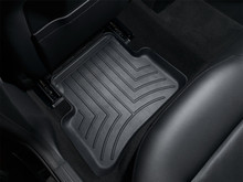 WeatherTech FloorLinerTM DigitalFit; Black; Rear; 2 Pieces 442582