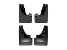 WeatherTech MudFlap No-Drill DigitalFit MudFlap Kit; Black 110129-120048