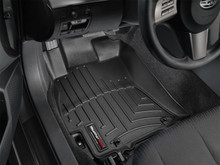 WeatherTech FloorLinerTM DigitalFit; Black; Front 442591
