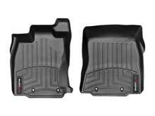 WeatherTech FloorLinerTM DigitalFit; Black; Front 447541