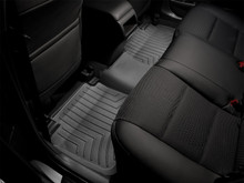 WeatherTech FloorLinerTM DigitalFit; Black; Rear and Third Row; 1 Piece 447672