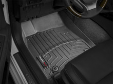 WeatherTech FloorLinerTM DigitalFit; Black; Front 444761