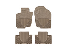 WeatherTech All Weather Floor Mats; Tan; Front and Rear WTCT081136