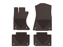 WeatherTech All Weather Floor Mats; Cocoa; Front and Rear WTLC279280