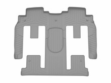 WeatherTech FloorLinerTM DigitalFit; Gray; Rear and Third Row; 1 Piece 461114