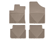 WeatherTech All Weather Floor Mats; Tan; Front and Rear WTCT096080