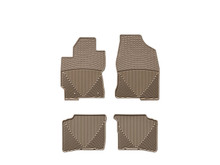 WeatherTech All Weather Floor Mats; Tan; Front and Rear WTCT108130