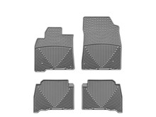 WeatherTech All Weather Floor Mats; Gray; Front and Rear WTLG126127