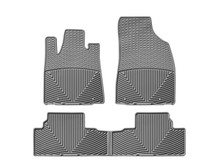 WeatherTech All Weather Floor Mats; Gray; Front and Rear WTLG131132