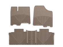 WeatherTech All Weather Floor Mats; Tan; Front and Rear WTCT202244
