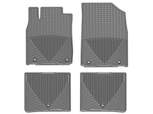 WeatherTech All Weather Floor Mats; Gray; Front and Rear WTLG289290