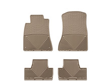 WeatherTech All Weather Floor Mats; Tan; Front and Rear WTLT077200