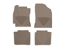 WeatherTech All Weather Floor Mats; Tan; Front and Rear WTCT320256