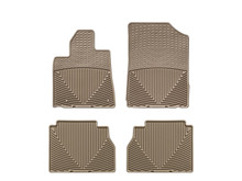 WeatherTech All Weather Floor Mats; Tan; Front and Rear WTCT976140